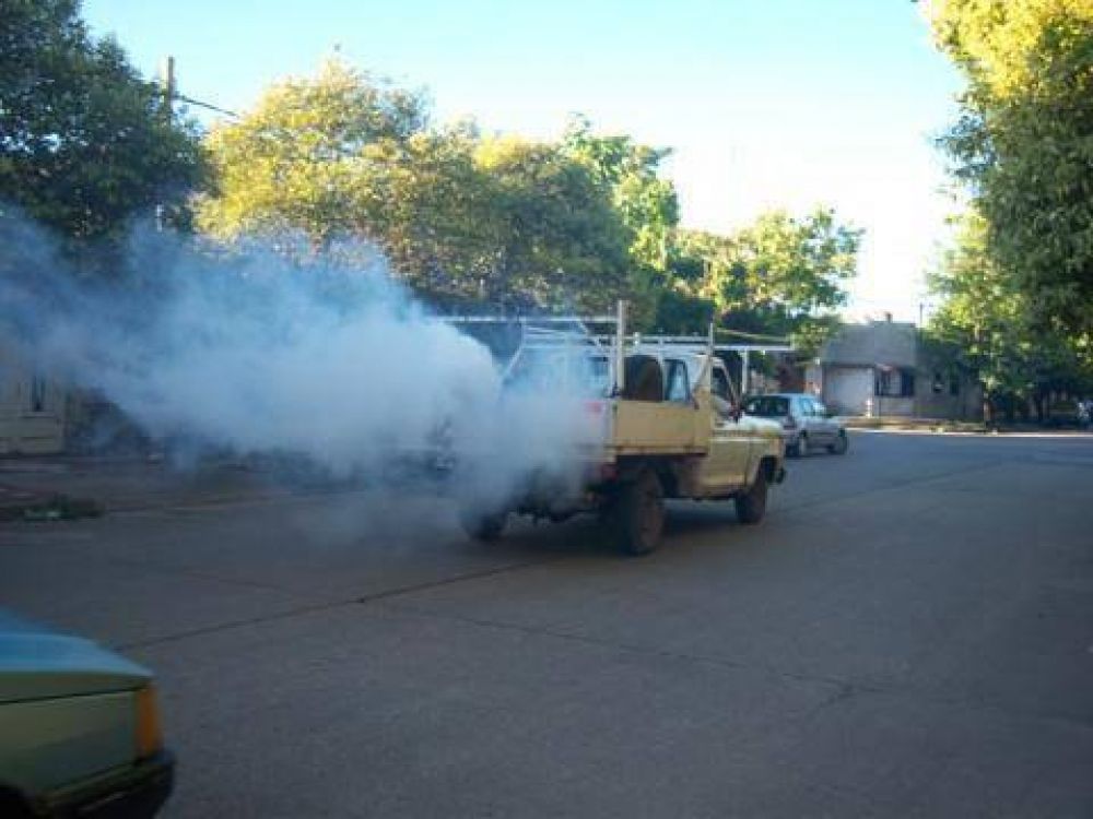 Contin�an las fumigaciones en Bragado