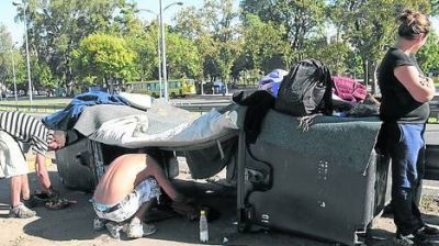 Seg�n un estudio, hay 16.353 personas en situaci�n de calle