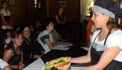 Cerr� en Uspallata el ciclo de clases p�blicas de cocina 2012  