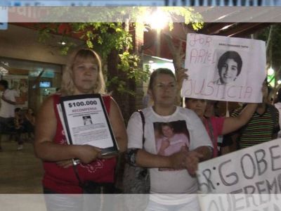 Los familiares de v�ctimas de la impunidad pidieron Justicia por la muerte de Ariel Tapia 
