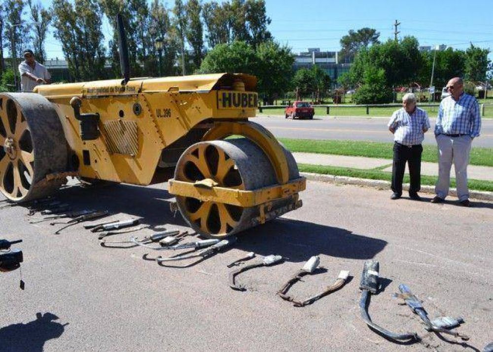 Se destruyeron 70 ca�os de escapes 