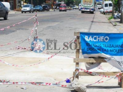 Bacheo en varias arterias