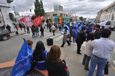 Escasa convocatoria por el paro de la MUS