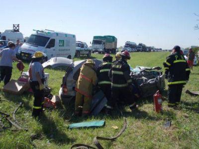 Grave accidente en la ruta 9
