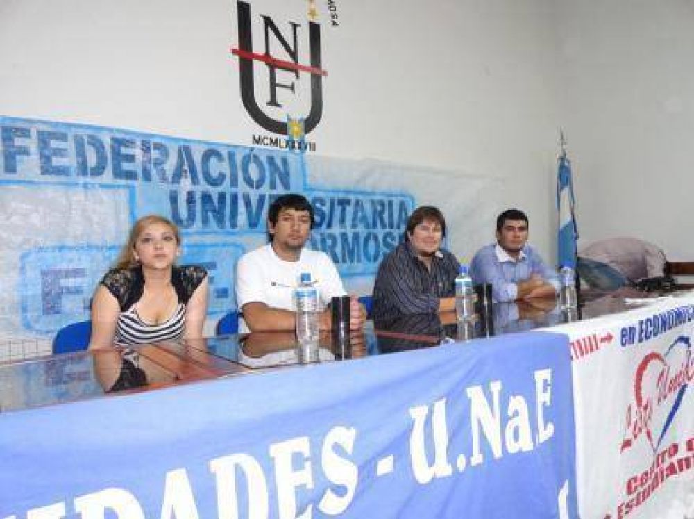 En un hecho hist�rico, lanzaron la Federaci�n Universitaria de Formosa  