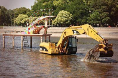 Balneario Municipal: �ltimos retoques para la temporada de verano