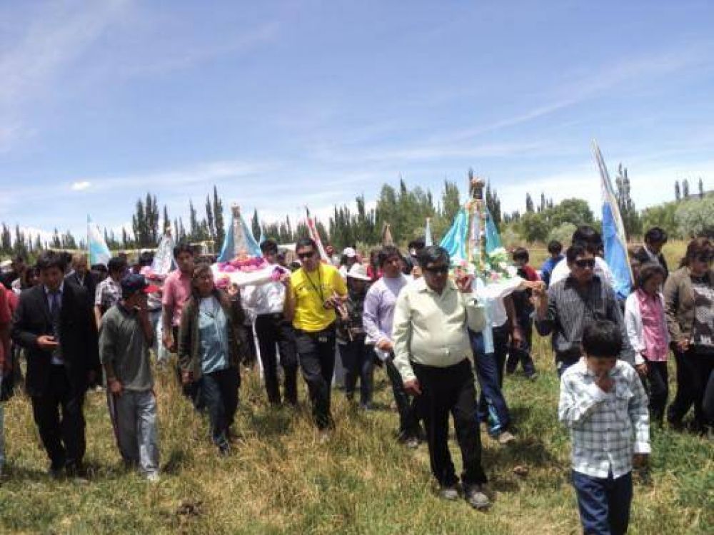 Tributo de los Atletas a la Virgen del Valle en la Puna