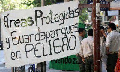 Guardaparques reclamaron el cumplimiento de un acuerdo paritario 