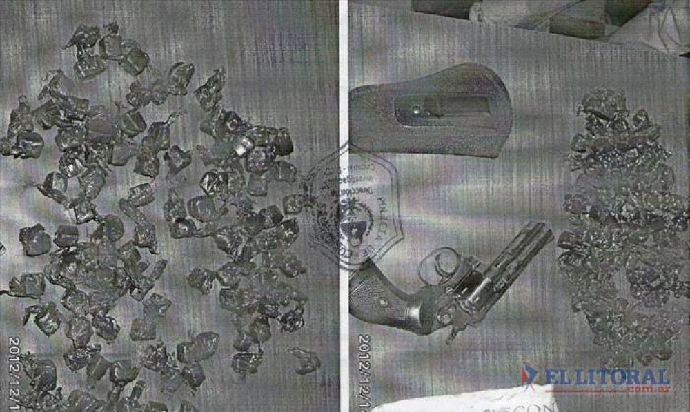 Detuvieron a un hombre con m�s de 100 bochitas de marihuana y un rev�lver 