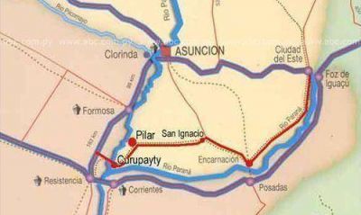 Paraguay impulsar�a el puente entre Curupayty-La Leonesa.
