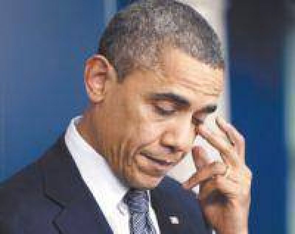 Obama dijo que tena el corazn devastado y llor