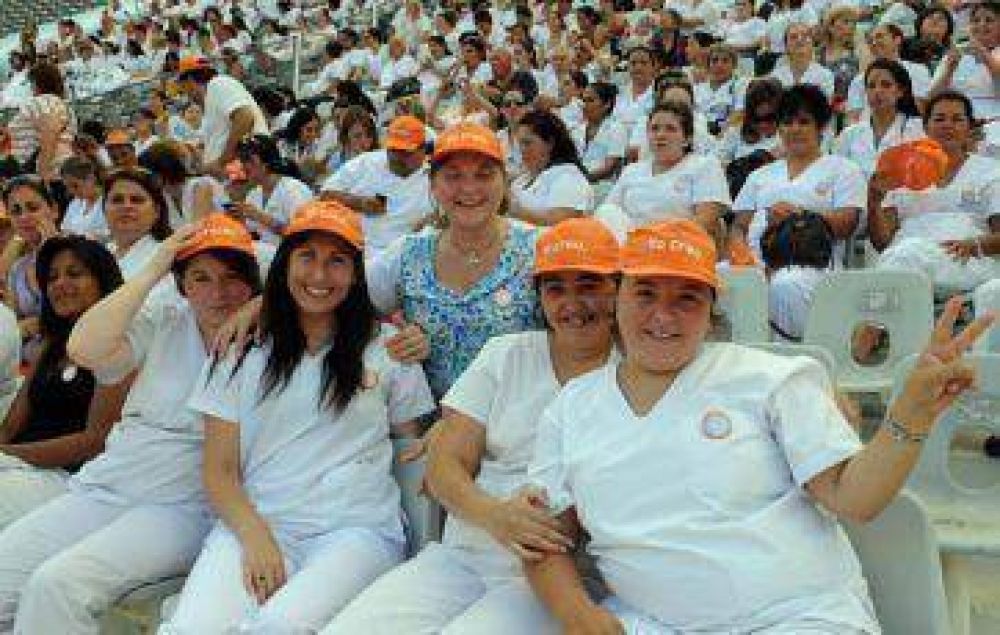 Intendentes K dijeron presente en el �nico