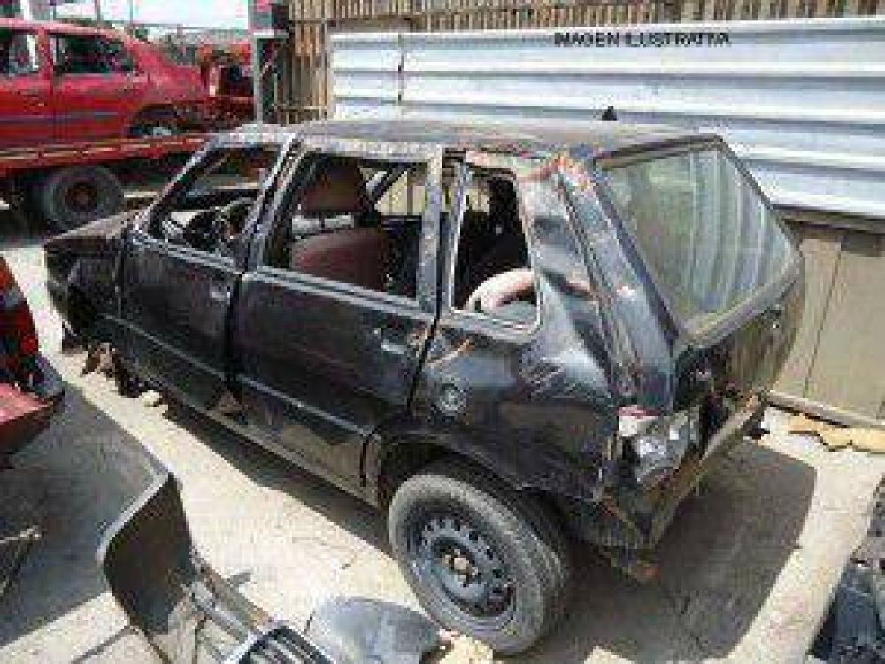 Accidente con tres heridos en Fraile Pintado 