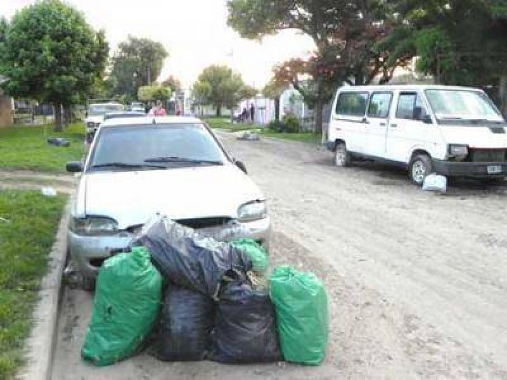 Reclamos por deficiencias en la recolecci�n de mont�culos