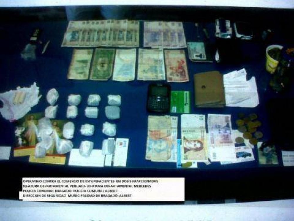 Dos detenidos en Mechita por venta de drogas
