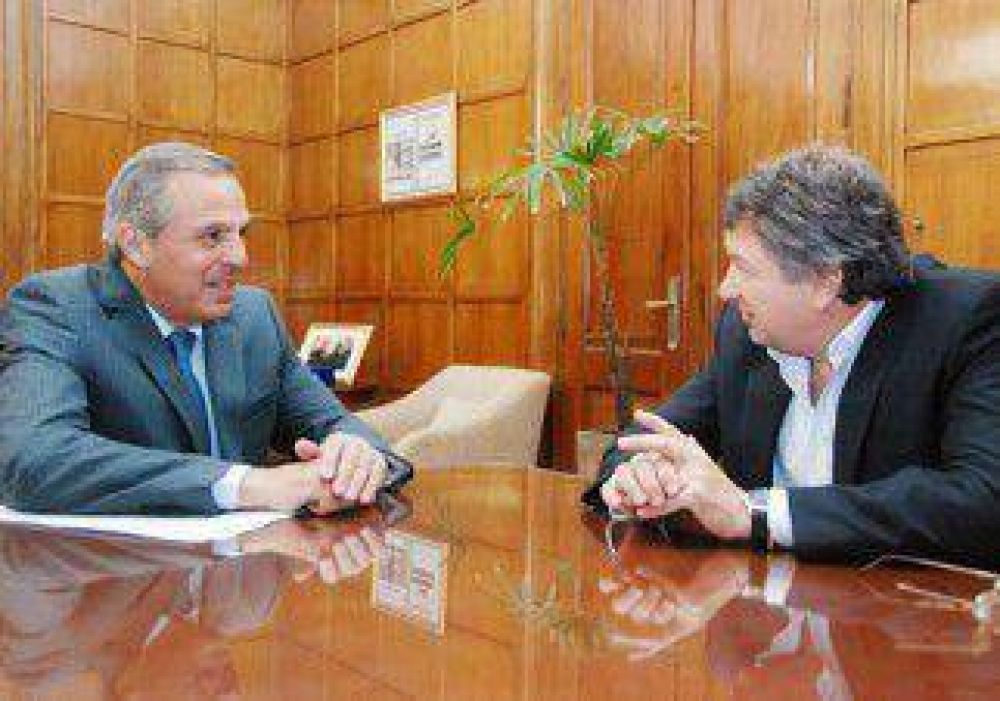 Sapag y Yauhar acordaron una agenda de trabajo