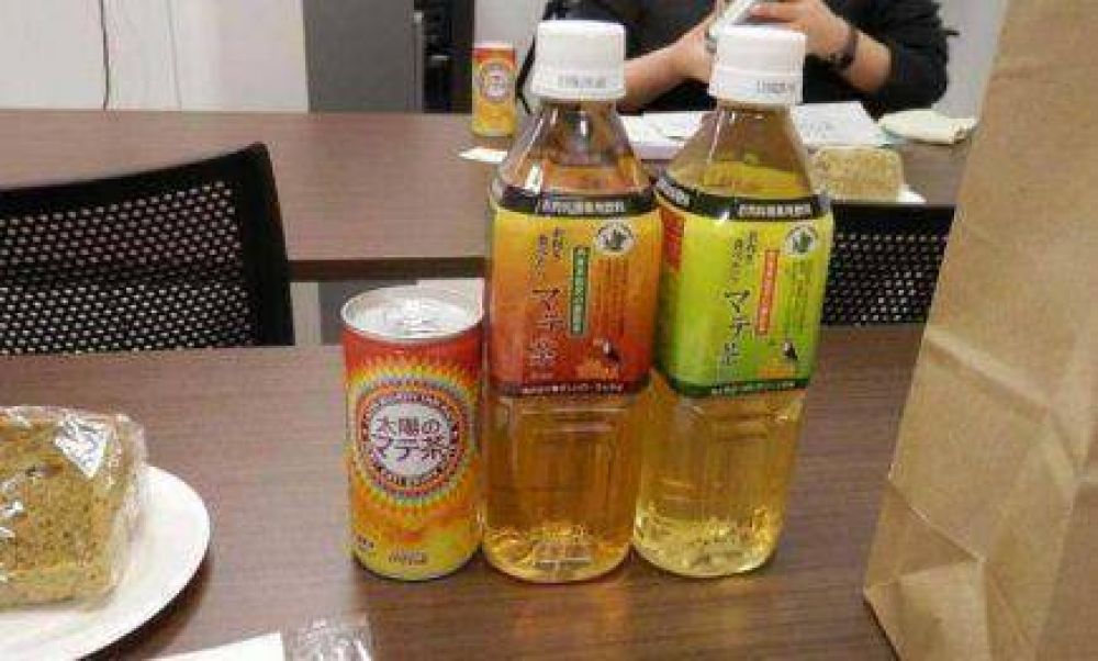 En Jap�n la yerba se consume como un jugo 
