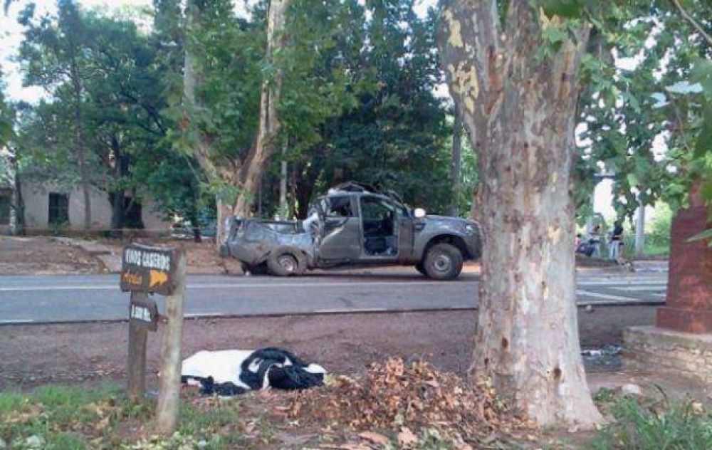  Una adolescente muri� tras un choque en Colonia Caroya