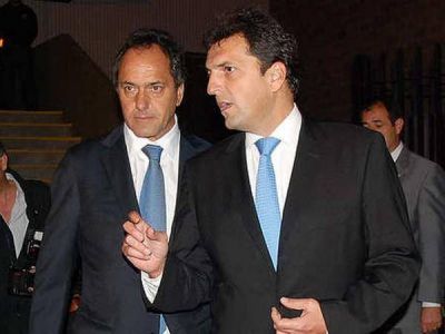 Sergio Massa: "Los n�meros de las encuestas te hacen so�ar cosas"