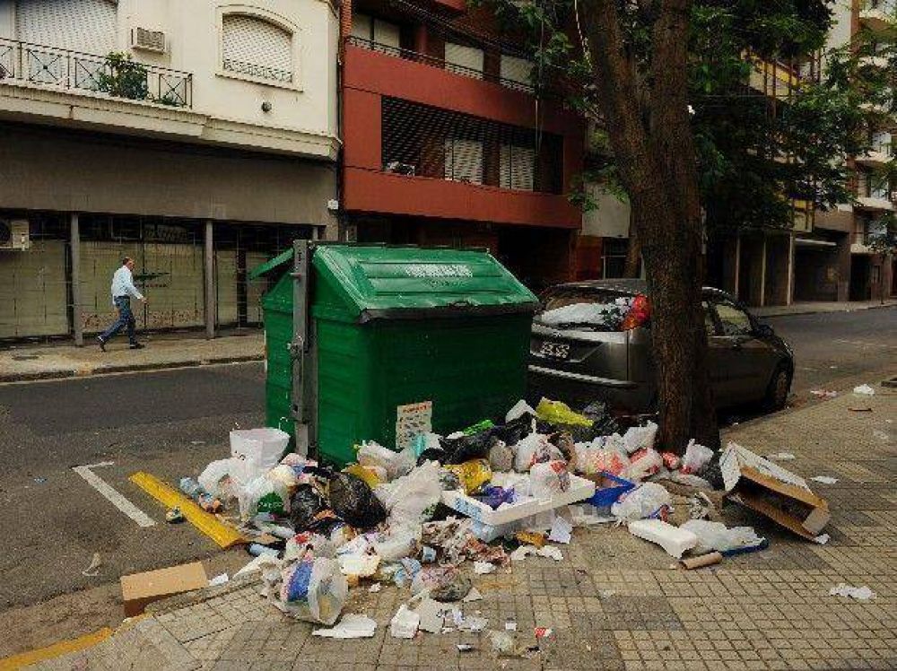 Rosario qued� tapada de basura luego del D�a del Recolector