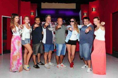 Comenz� la invasi�n de los famosos a Villa Carlos Paz 