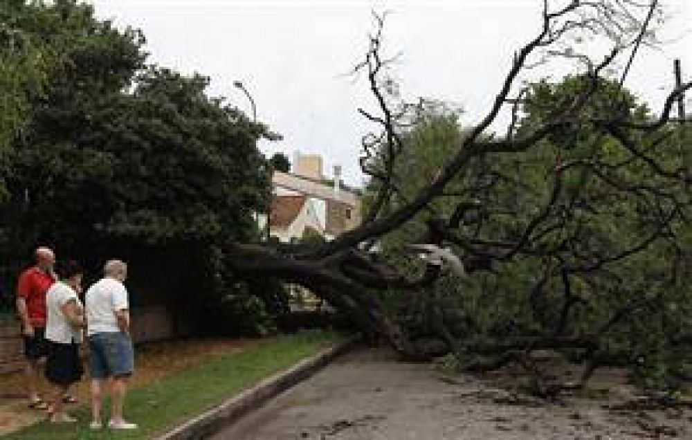 La zona norte del conurbano, castigada por un temporal
