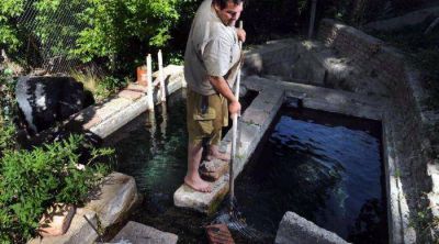 Manuel, el guardi�n del agua para el Cerro de la Gloria
