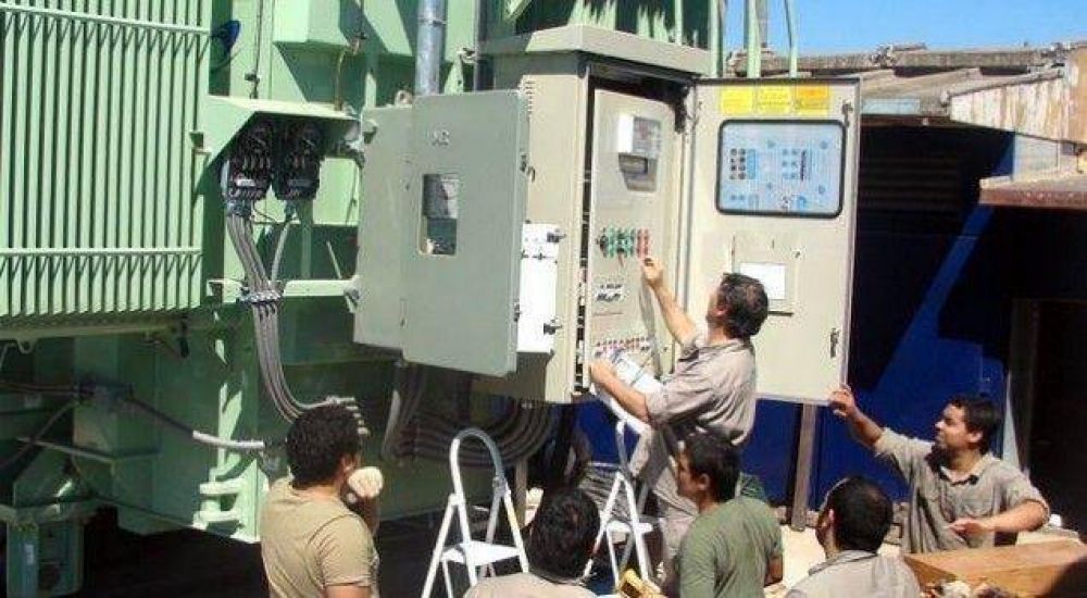 Cambian transformador para mitigar la crisis energ�tica