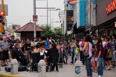 Comenz� la iniciativa �Esquinas Cl�sicas�, en el Centro de San Miguel