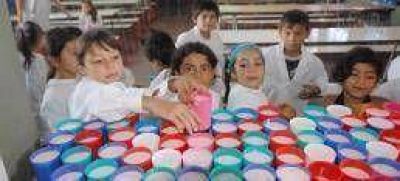 Cada vez son m�s los chicos que asisten a los comedores escolares 