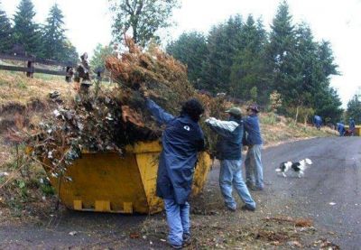 Vecinos y el Municipio trabajaron en conjunto en el barrio Las Margaritas.