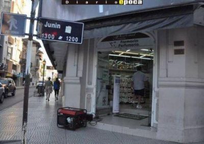 Una siesta sin servicio de energ�a ni agua en casi toda la ciudad Capital