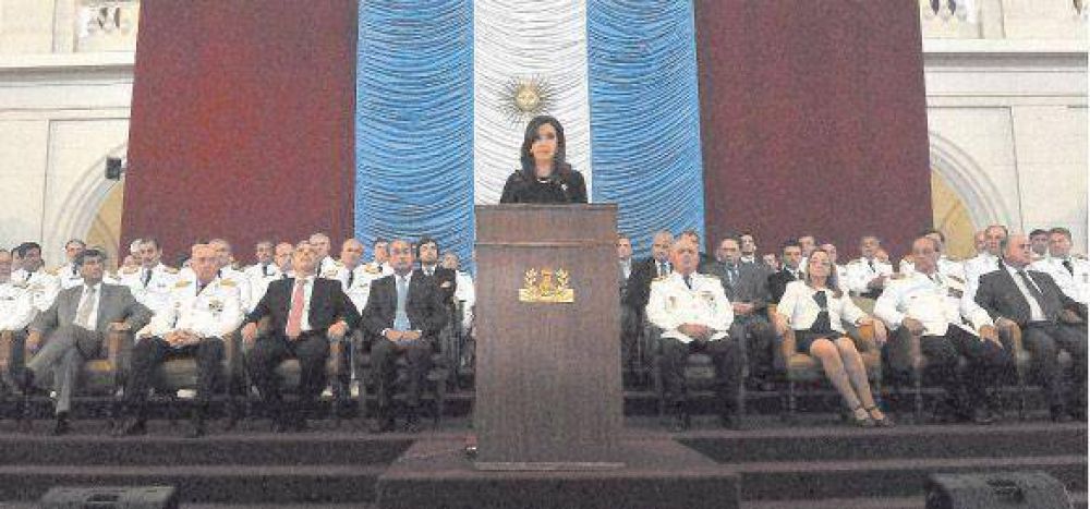 Cristina afirm que la Fragata Libertad dio una "leccin" de dignidad y soberana
