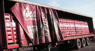 Robaron $200 mil pesos a cami�n recaudador de Coca Cola