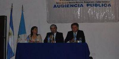 Satisfacci�n en audiencia p�blica por Gasoducto