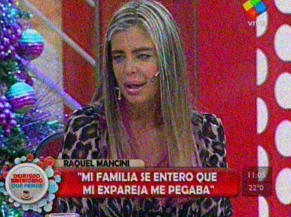  Dramtico relato de Raquel Mancini: Mi ex pareja me golpeaba