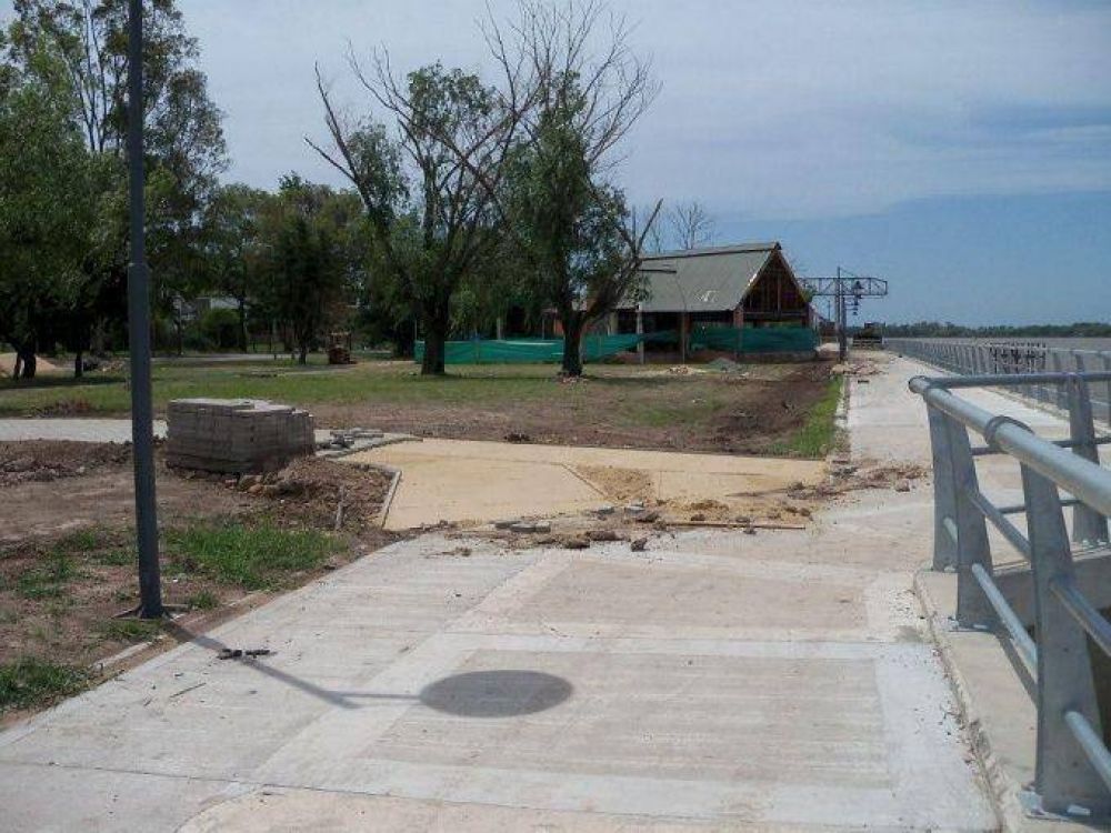 Quieren inaugurar obras el �ltimo fin de semana del a�o