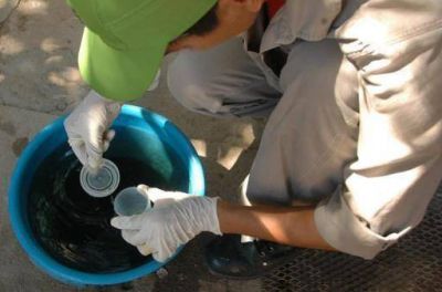 Eliminar dep�sitos de agua es combatir el Dengue