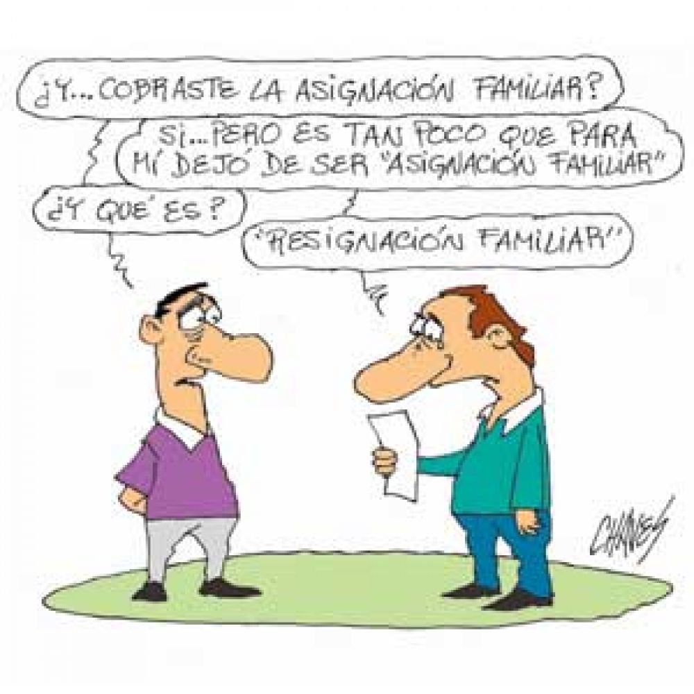 El Gobierno nacional profundiza el recorte en las asignaciones familiares