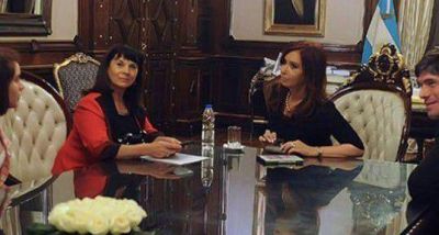 Cristina recibi� a Susana Trimarco en Casa Rosada