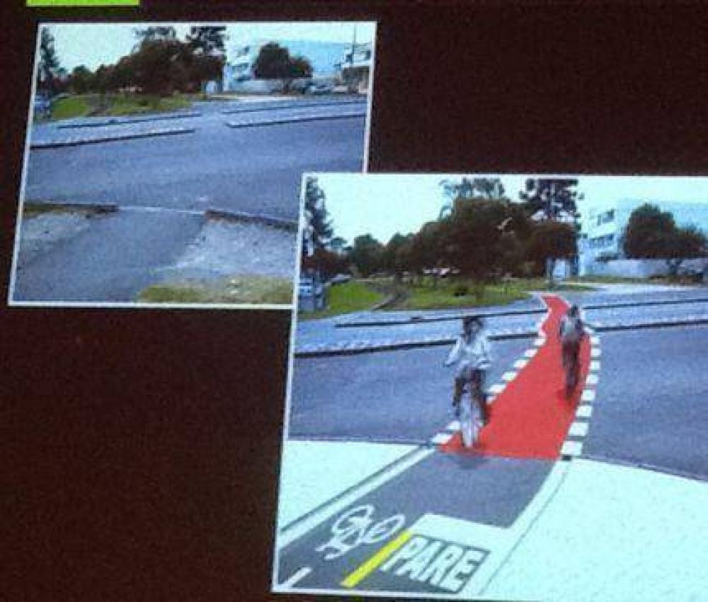 Buscan implementar el Proyecto Integral de ciclov�as de Curitiba en Mar del Plata