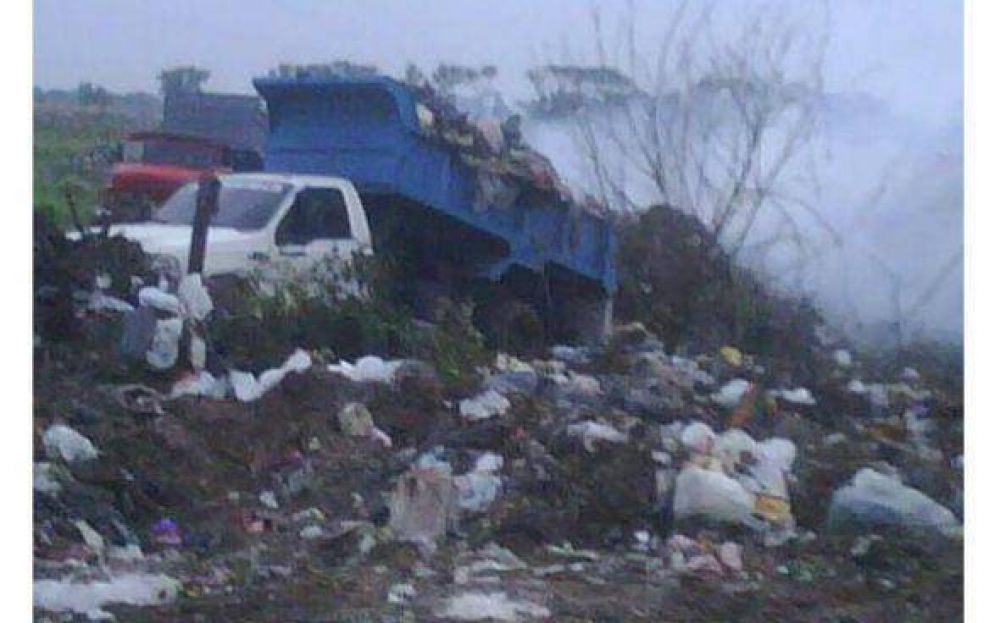 Tras quejas de los vecinos de Derqui, la Provincia clausur� un basural a cielo abierto
