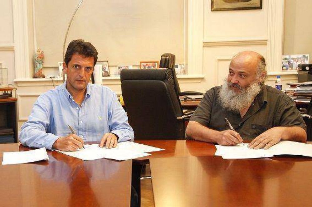Massa y P�rsico se reunieron para fortalecer la producci�n del Delta