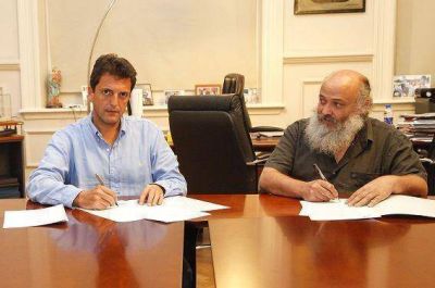 Massa y P�rsico se reunieron para fortalecer la producci�n del Delta