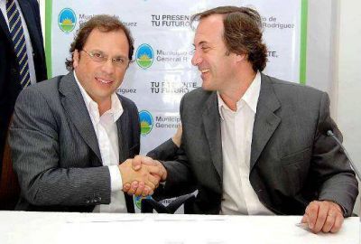 Giustozzi Firm� Un Acuerdo De Cooperaci�n Con Su Par De General Rodr�guez
