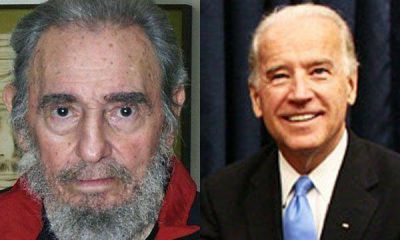 Fidel Castro critic� a Joe Biden