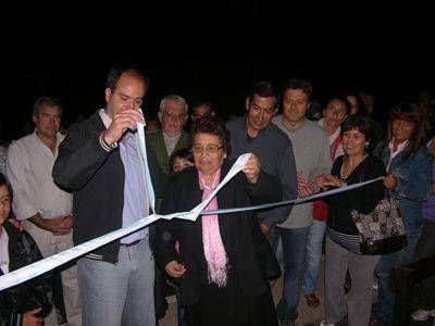 El intendente Caso  encabez� ayer acto  de inauguraci�n de  luminarias de Pellegrini