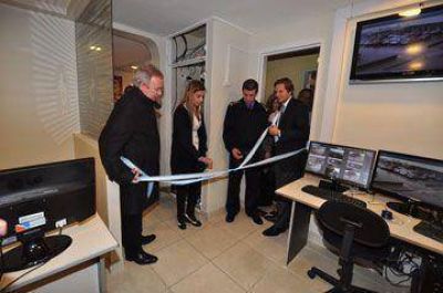 Inauguraron centro de monitoreo y vigilancia