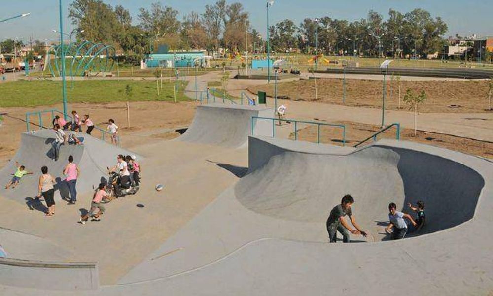 Inauguran el Parque Urbano "Tiro Federal"