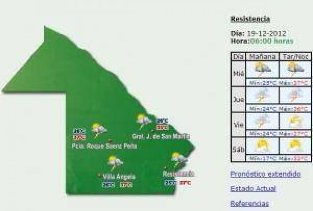 Nueva alerta para Chaco por tormentas fuertes